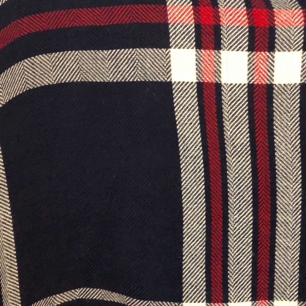 Rails Red White And Navy Flannel Size Small - image 3